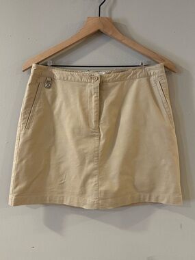 Liz Claiborne Golf Skort - Khaki with Pockets
